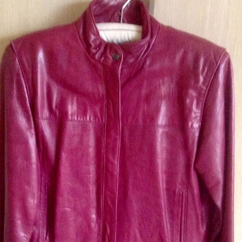 M. JULIAN GENUINE LEATHER JACKET